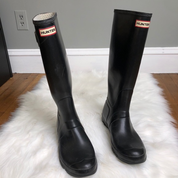 hunter boots size 10